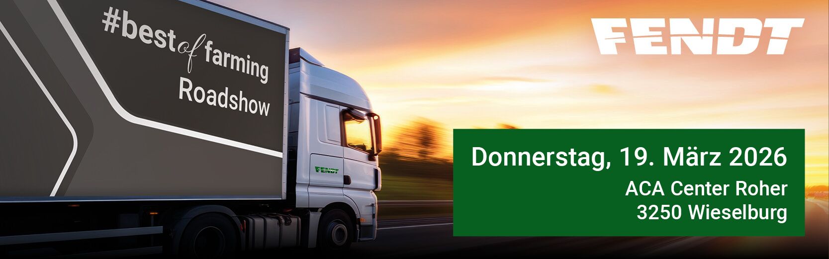 Fendt Roadshow 2026